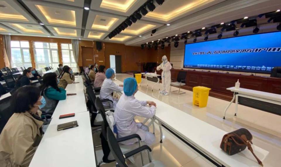 平凉市开展支援上海医疗队业务培训